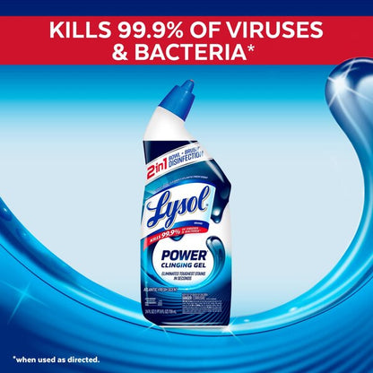 Lysol Power Toilet Bowl Cleaner, 24 OZ