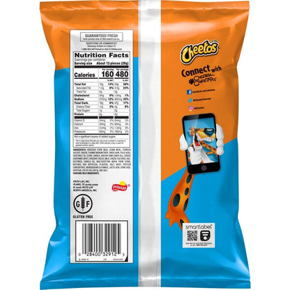 Cheetos Puffs Cheese Flavored Snacks, 3 oz