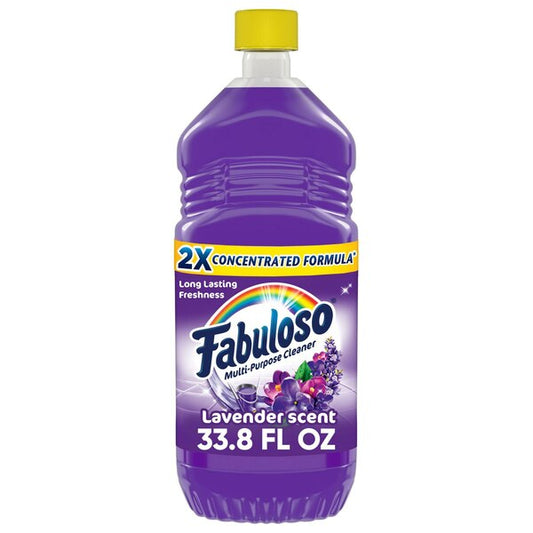 Fabuloso Liquid Floor Cleaner, Lavender, 33.8 oz