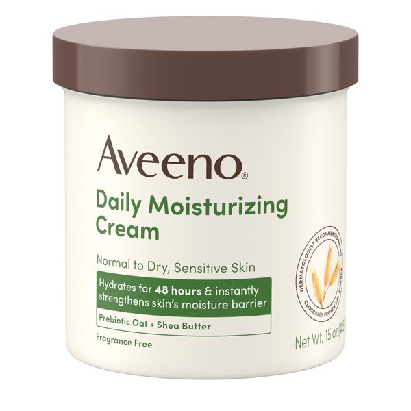 Aveeno Daily Moisturizing Cream, 15 OZ