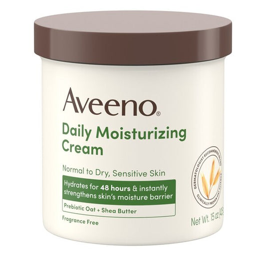 Aveeno Daily Moisturizing Cream, 15 OZ