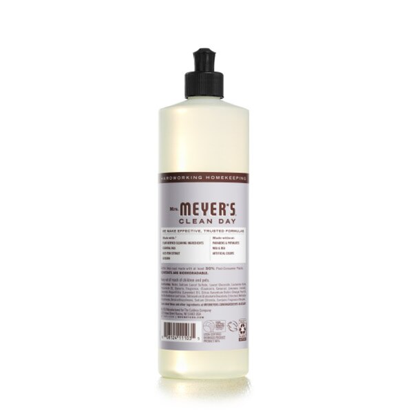 Mrs. Meyer's Clean Day Liquid Dish Soap, 16 OZ, Lavender